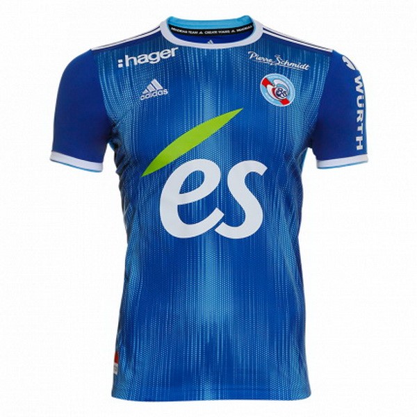 Tailandia Camiseta Estrasburgo Replica Primera Ropa 2019/20 Azul